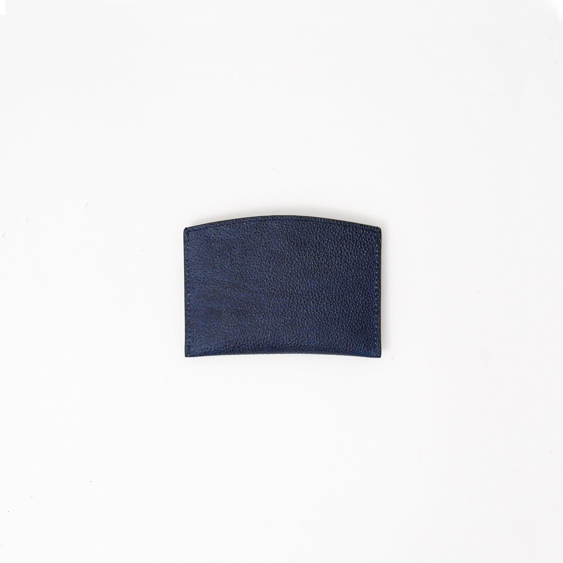 CRISTY SMART CARD WLT / AIZAN｜藍染×漆仕上げの希少革ミニ財布｜ITTI