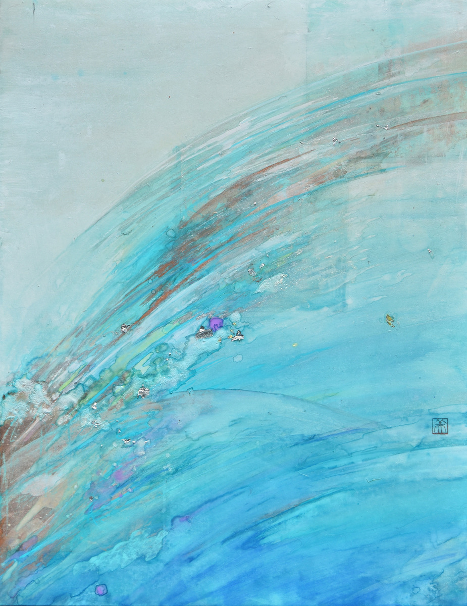 LIFE CXV (115) - Blue」 by ゼノビッチ美奈子｜Artmeter｜暮らしを