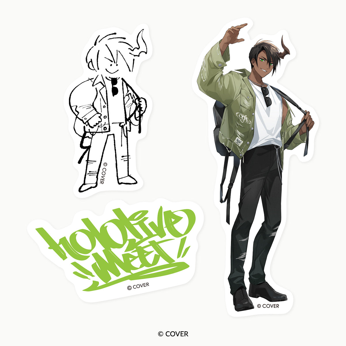 荒咬オウガ 3Dお披露目記念 スマホリング Tシャツ 【公式通販】