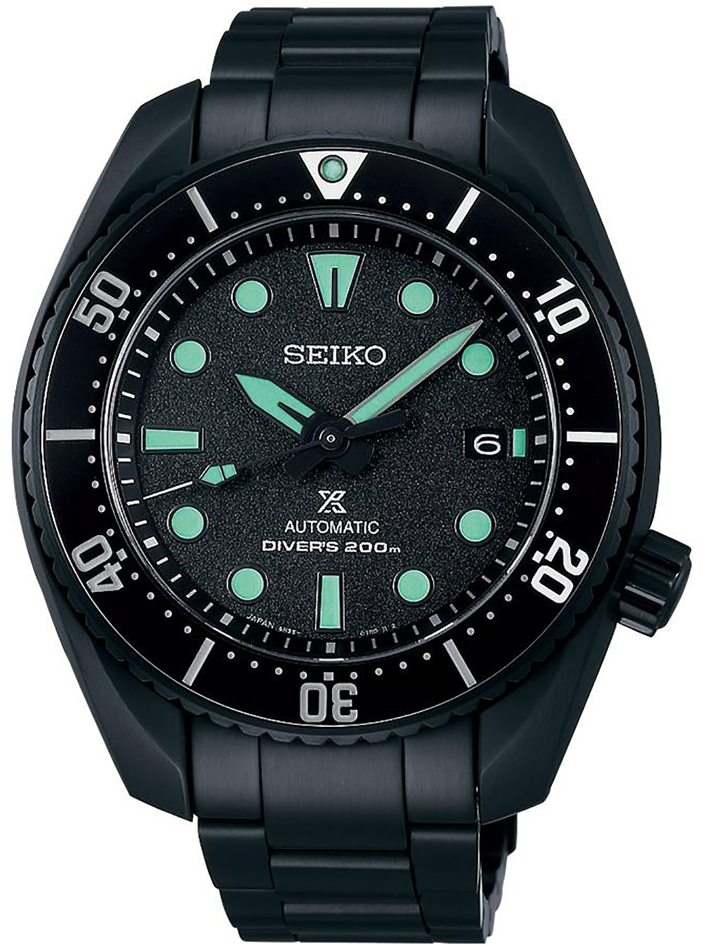 SEIKO WATCH PROSPEX DIVER SCUBA THE BLACK SERIES LIMITED EDITION