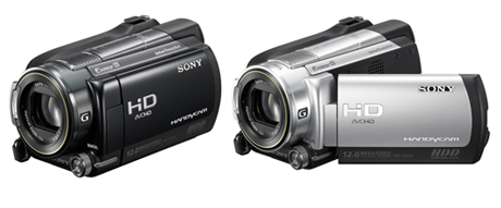 ソニー「HANDYCAM」に5機種の新製品--240GバイトHDD搭載の「HDR-XR520V