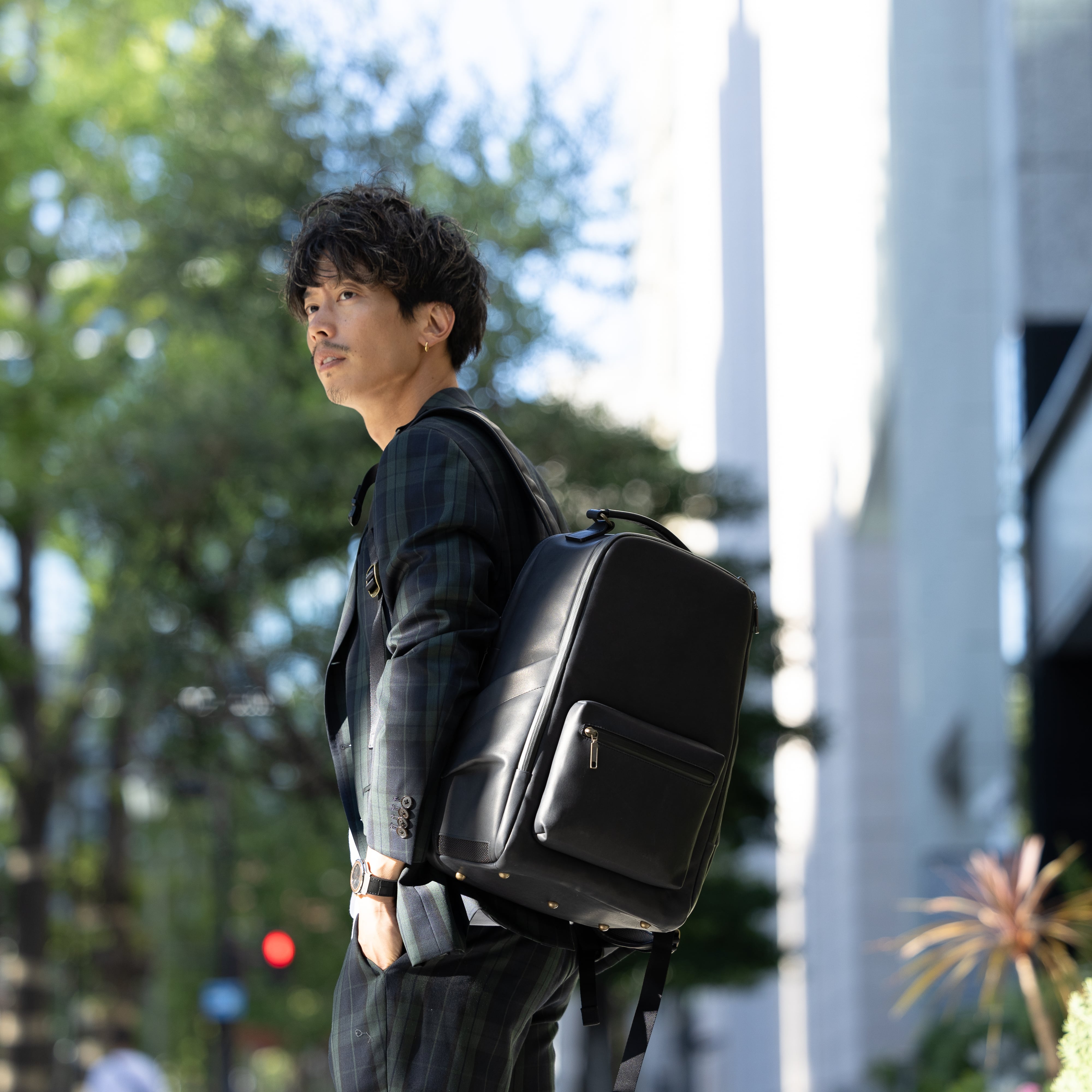 欠品】30代以上の上品な『防水レザーリュック』 – Japan Made屋