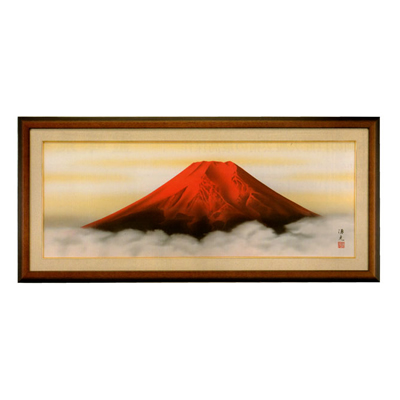 JATSオンラインショップ / 肉筆日本画 赤富士