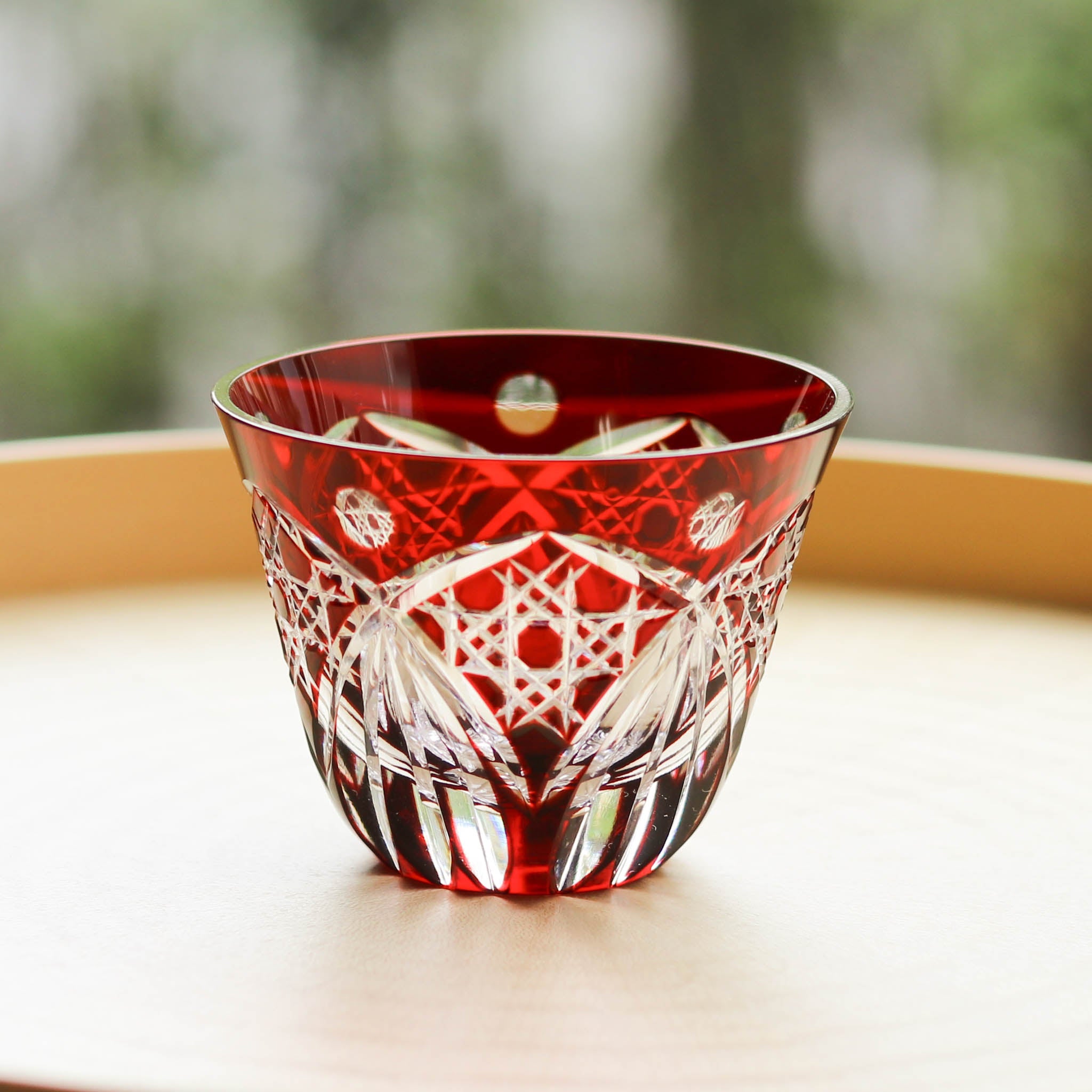 還暦祝いに贈る赤いグラス｜江戸切子・薩摩切子・赤いタンブラー特集