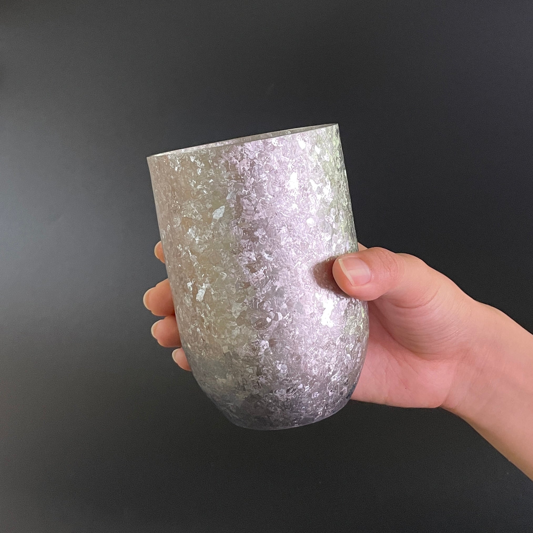 燕三条 | 窯創り チタン二重タンブラー ブースター 400 | シルバー