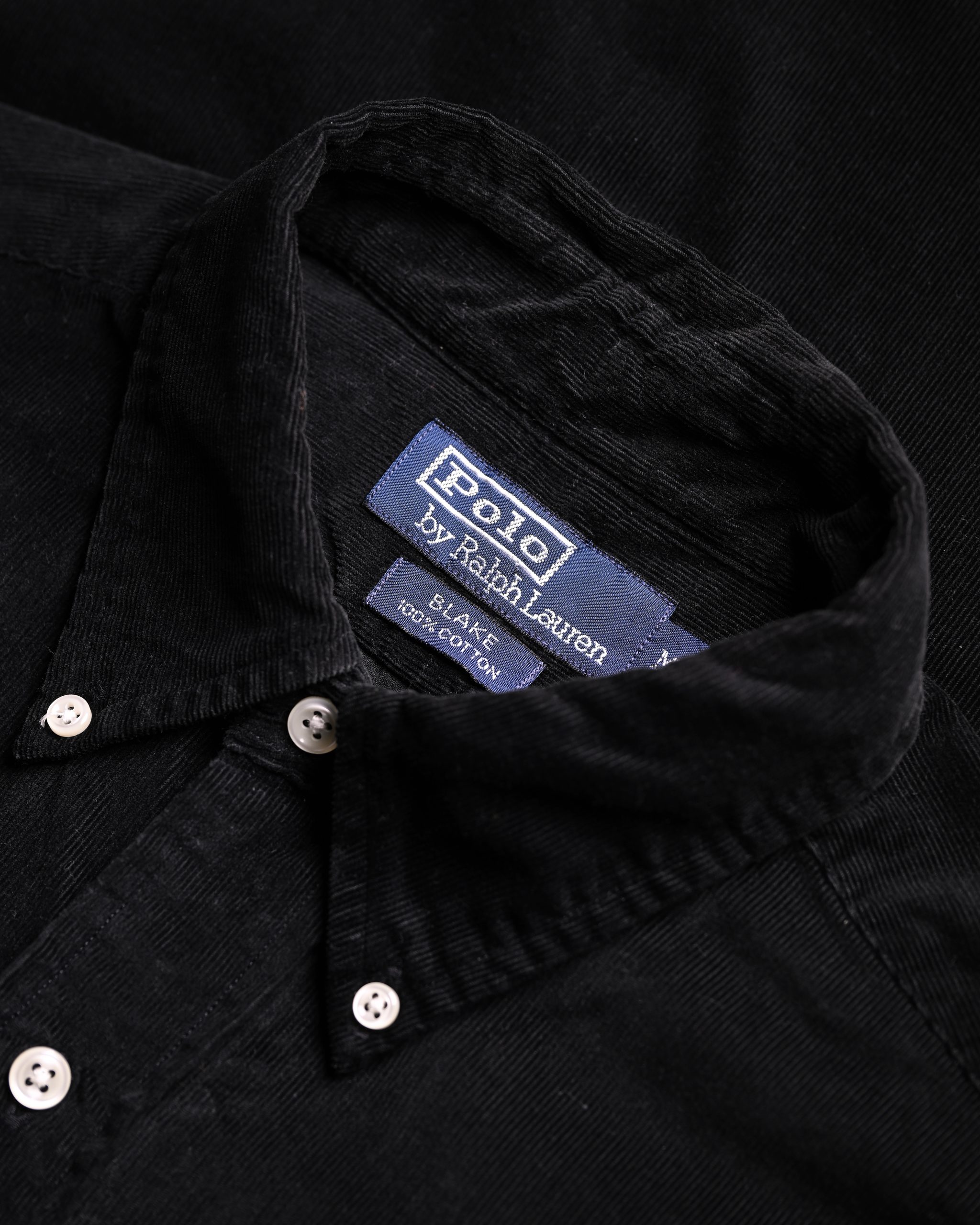 POLO RALPH LAUREN BLAKE CORDUROY SHIRT (L) - Jazzy Badger