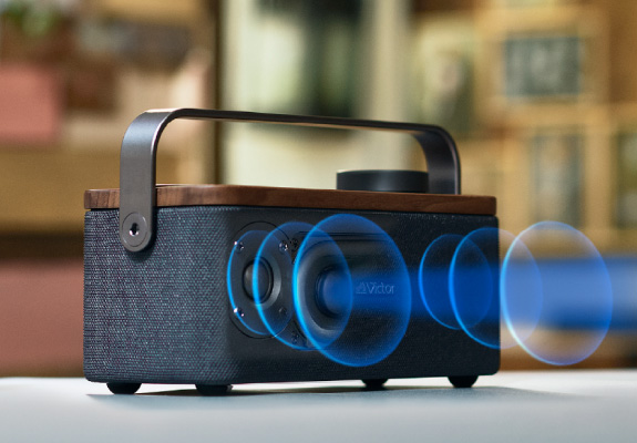 Victor ワイヤレススピーカー みみ楽 ポータブルワイヤレススピーカー