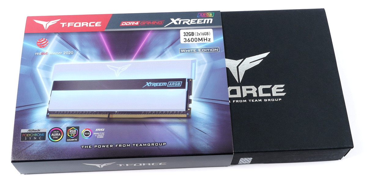 Team T-FORCE Xtreem ARGB WHITE DDR4」をレビュー。4枚組み64GB容量で