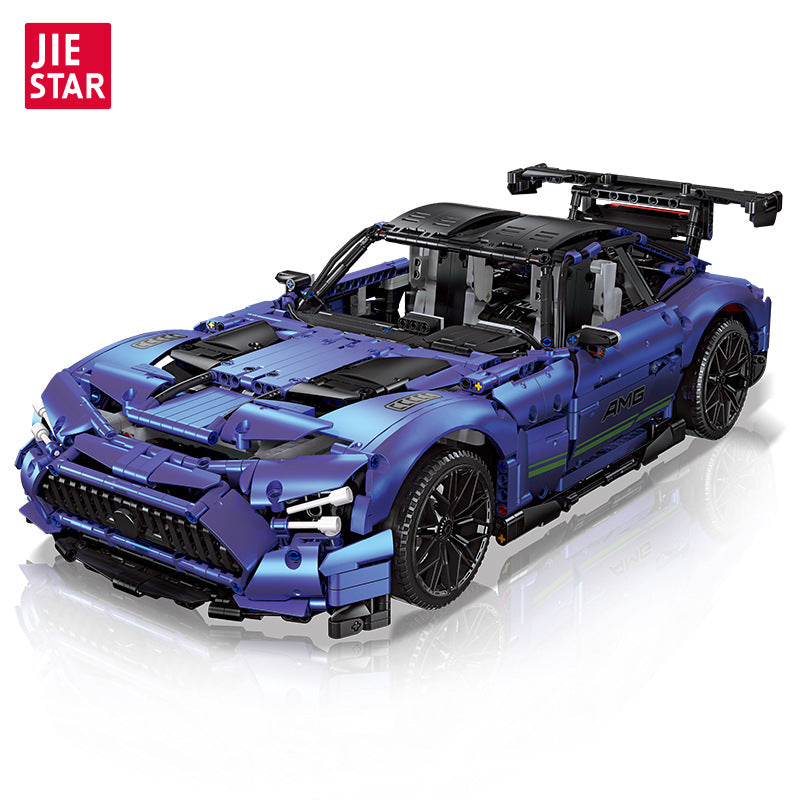 2886PCS JIESTAR 92025 AMG GTR Super Car – Joy Bricks