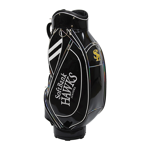 NEW ソフトバンクホークス キャディバッグ｜レザックス