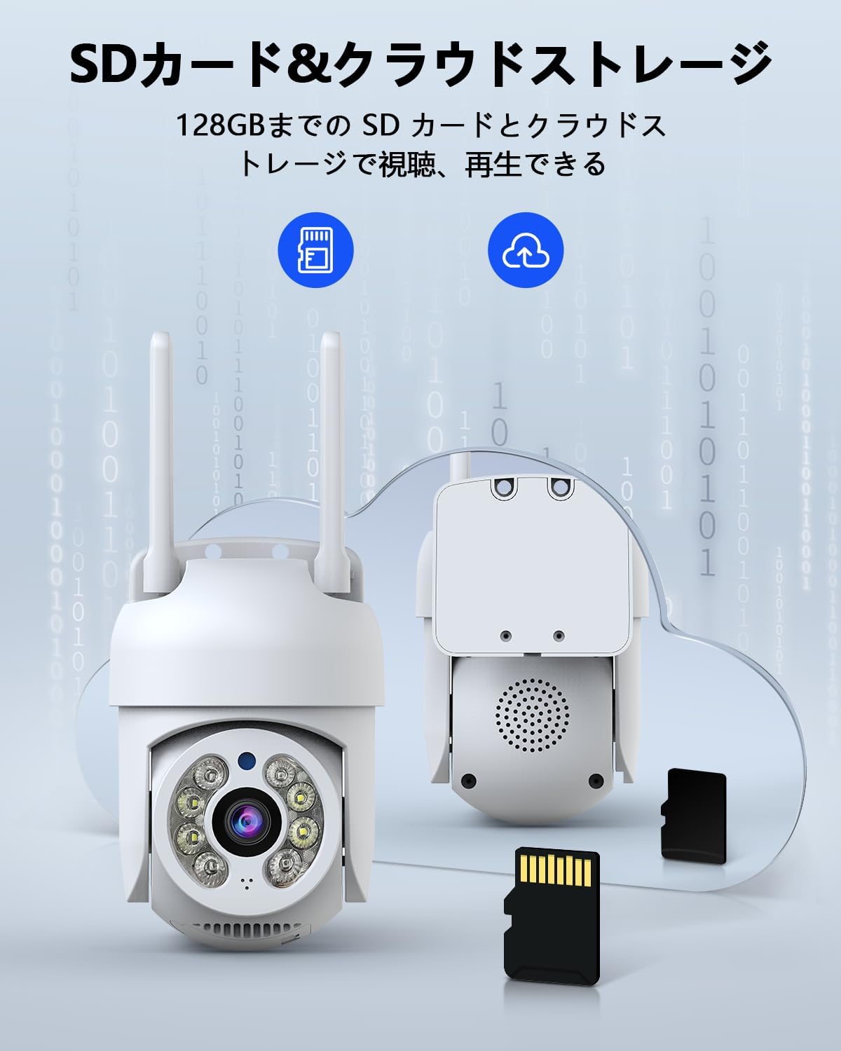 2.4G/5G,WiFi対応,自動追跡WEILAILIFE 防犯カメラ ネットワークカメラ
