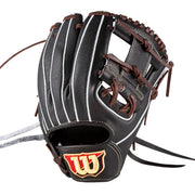 硬式用 Wilson Staff DUAL 内野手用 86PF型 - ブラックSS by Wilson