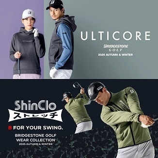 ☆2025 AUTUMN & WINTER コレクション: アパレル|BRIDGESTONE GOLF