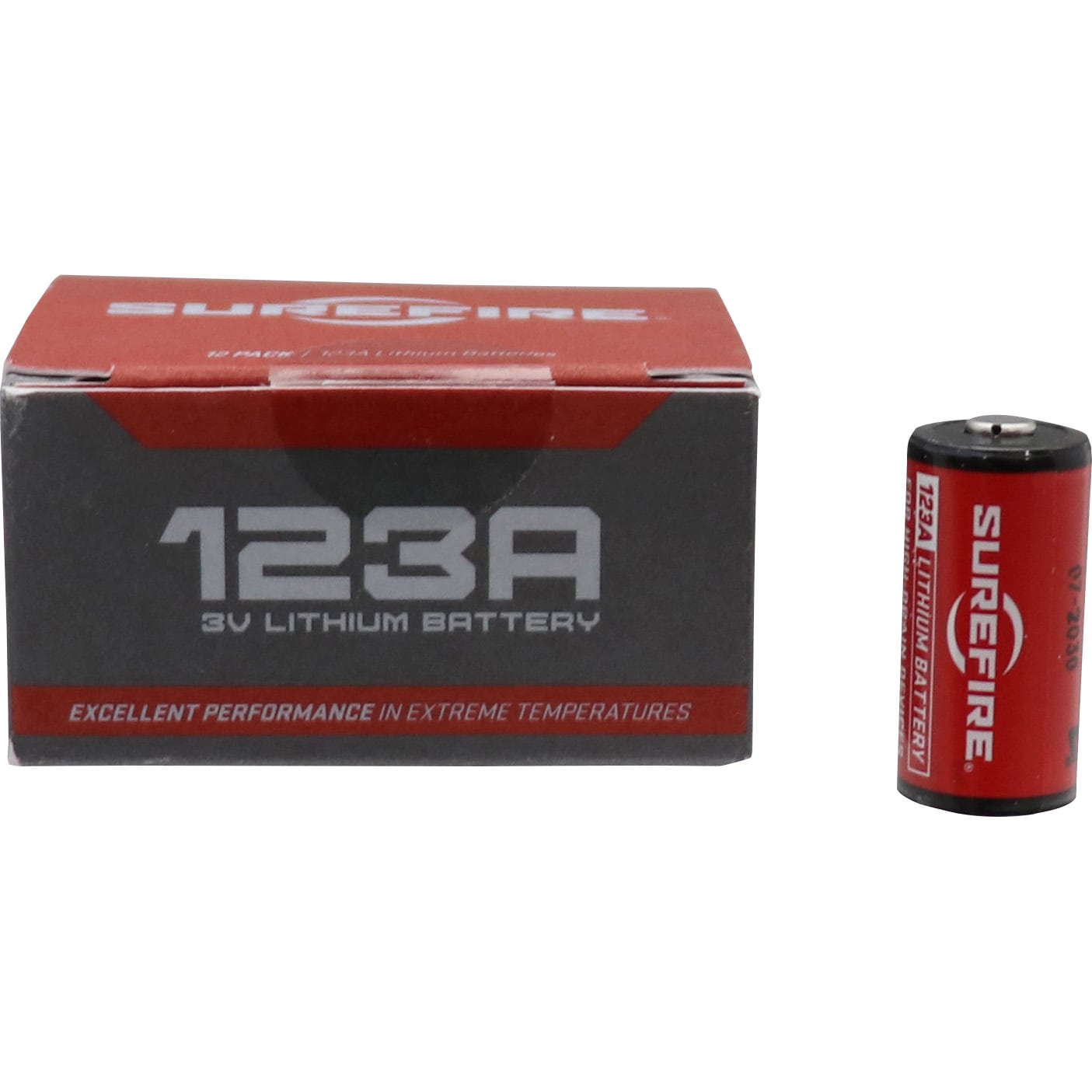 SF12BB 長寿命リチウム電池(CR123A) 1セット(12個) SUREFIRE 【通販