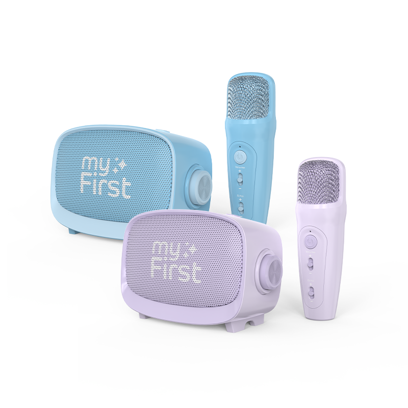 子ども向けカラオケスピーカー＆ワイヤレスマイク｜myFirst Voice 2
