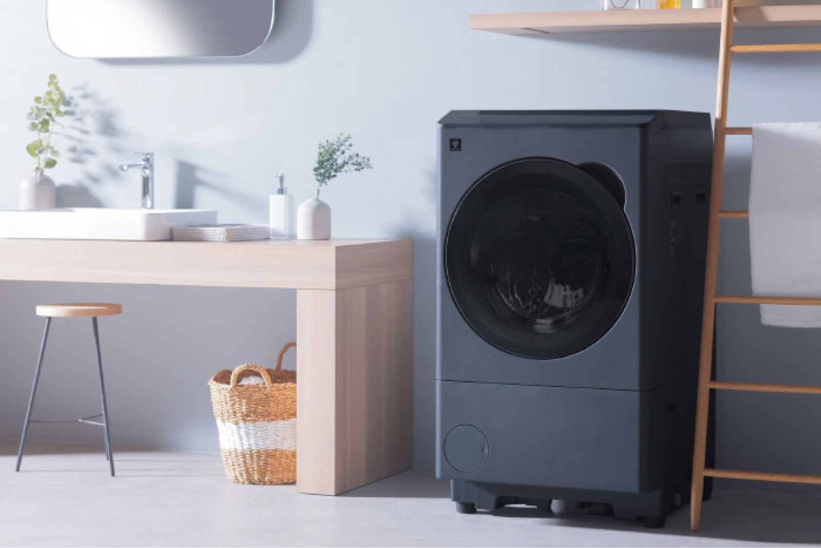 ES-12X1は“ふんわりカラリ”の乾燥力がさらに進化！ | 洗濯機：シャープ