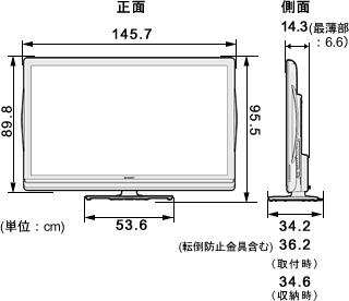機種別サポート情報（LC-60LX3）│液晶テレビ（AQUOS）│サポート・お