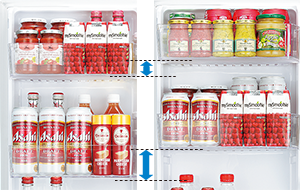 特長 | SJ-GX55D | 冷蔵庫トップ：シャープ