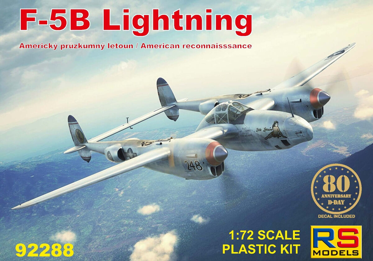 Lockheed F-5 B Lightning RS Models 92288