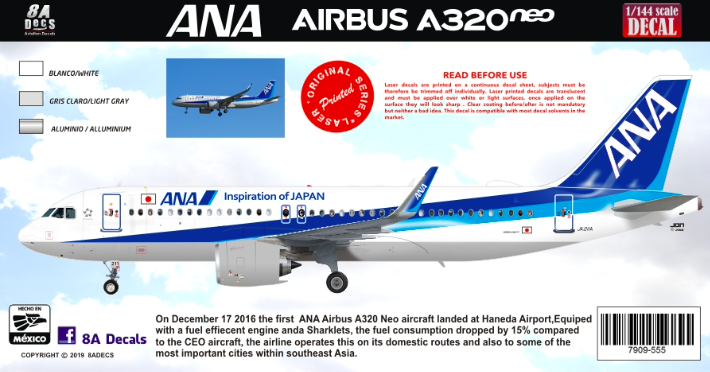 ANA A320 Neo 8aDecs -7909-555-144