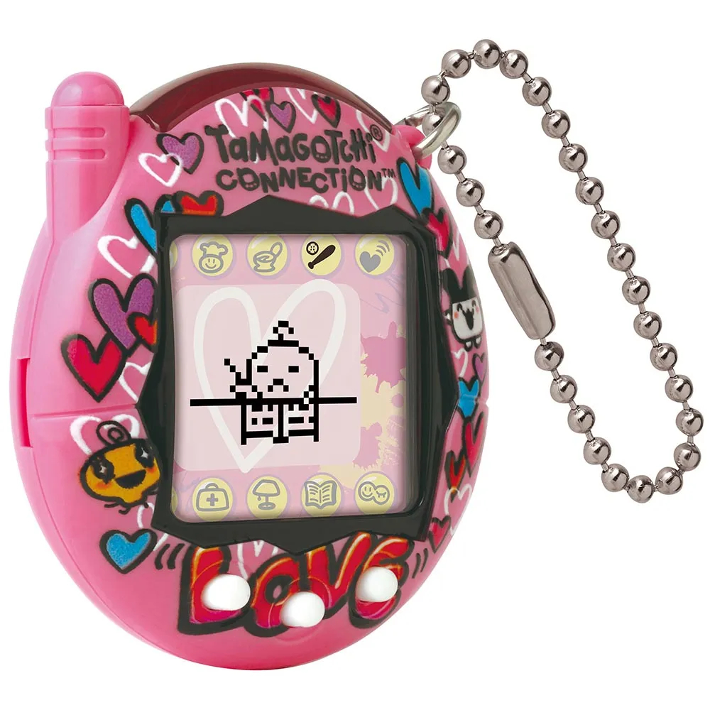 Tamagotchi Connection - Blue Graffiti And Pink Graffiti Tamagotchi