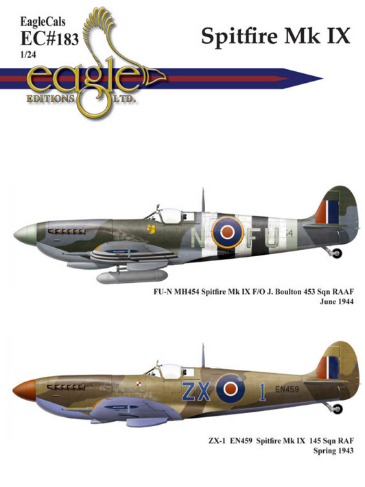 Spitfire Mk IX Eagle Editions -D183-24