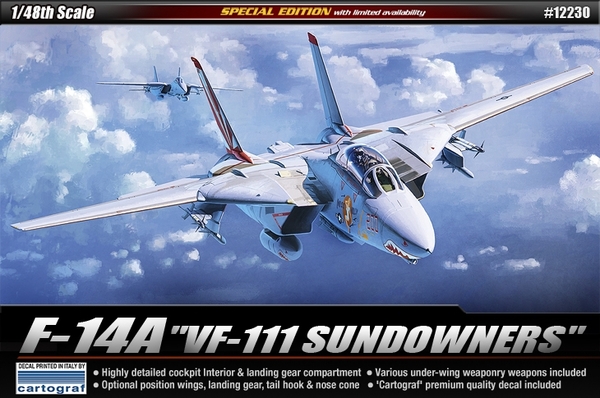 F-14A [VF-111 Sundowners] Academy 12230