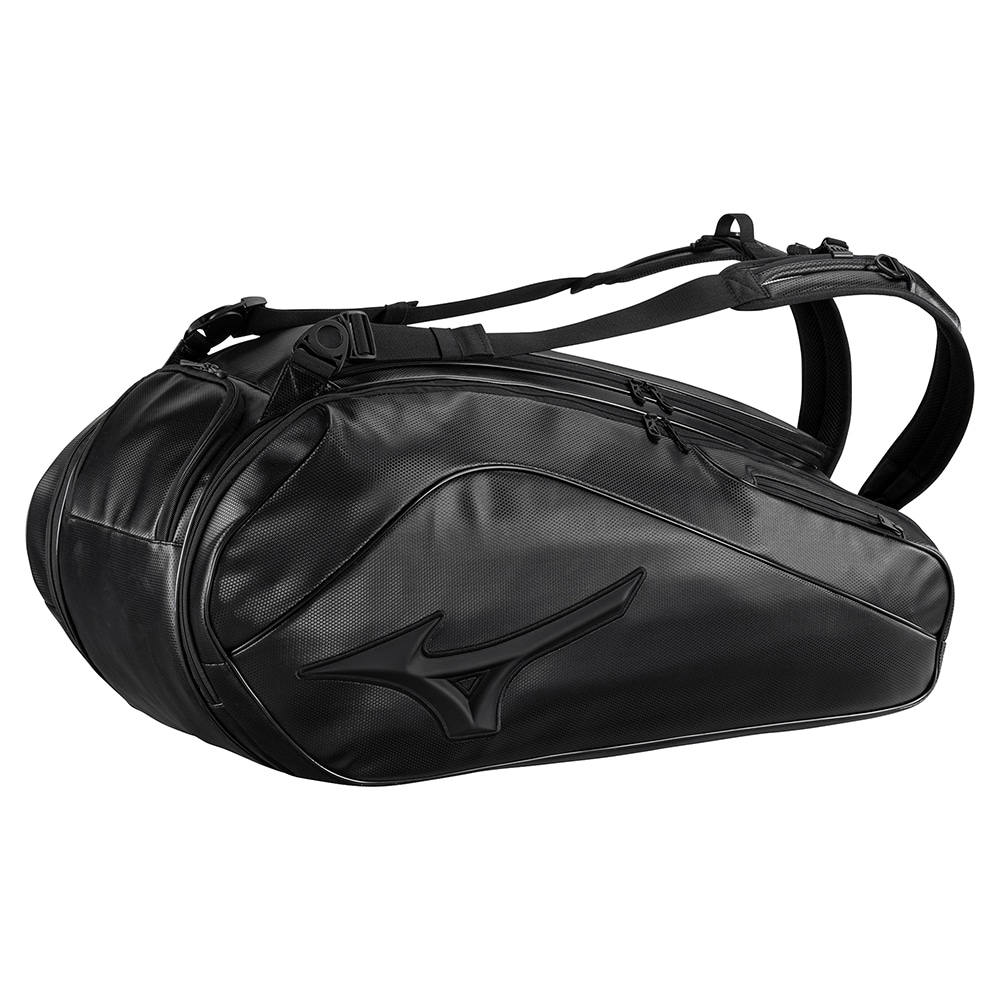 ミズノ公式オンライン限定】ラケットバッグ(9本入れ)TOUR09g|63GDC502