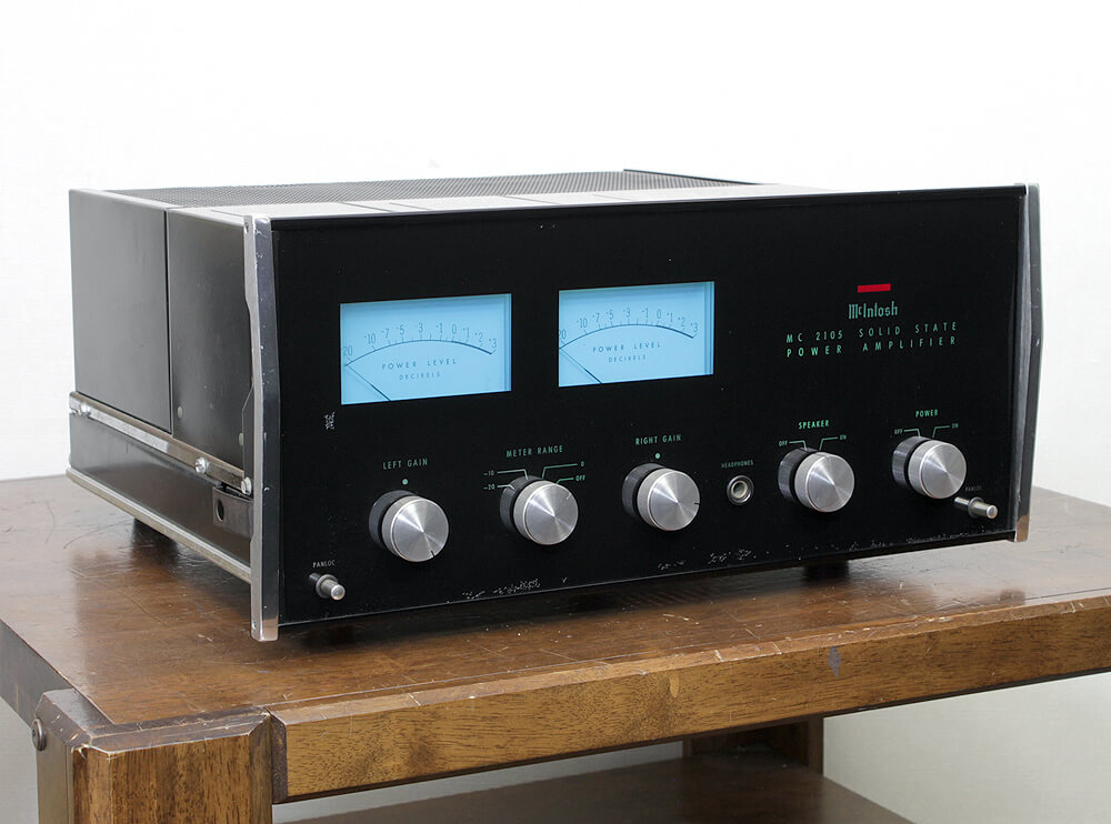 Macintosh マッキントッシュ MC2105 パワーアンプ - 中古オーディオの
