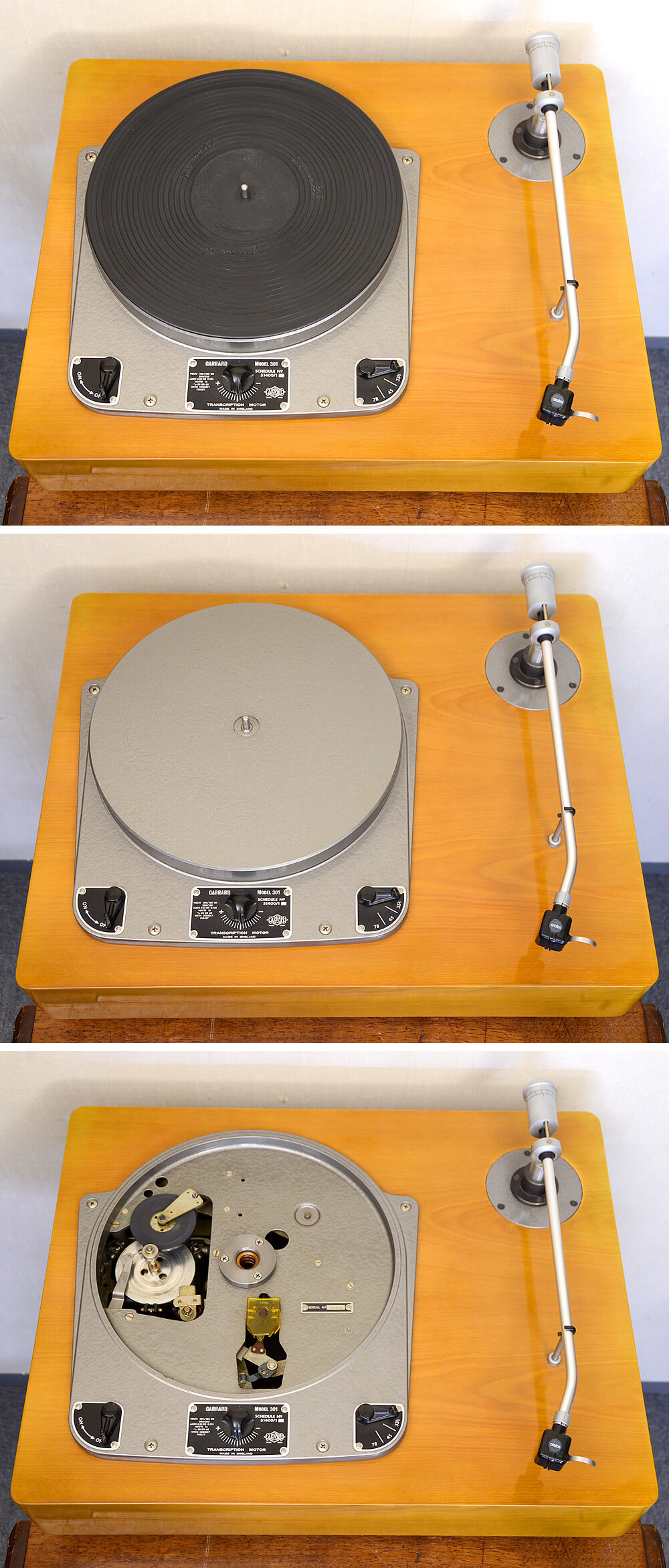 希少GARRARD Model T レコードプレーヤー GARRARD Model T Record