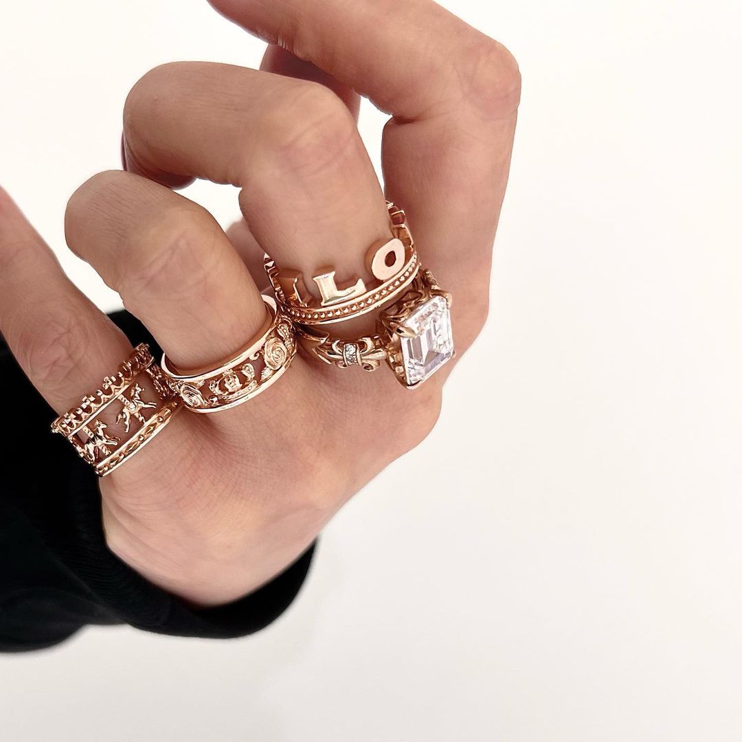 FOREVER TREASURE リング(PINK FINISH) | ジャスティン デイビス