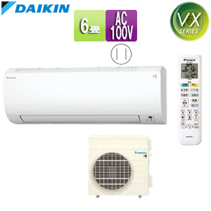 F22ZTVXS-W+R22ZVXS｜ダイキンルームエアコン[VXシリーズ][100V]