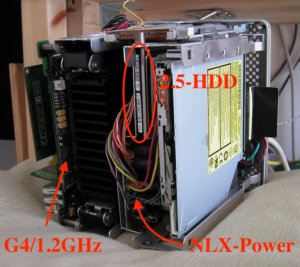 亀屋:G4/CubeのSSD交換