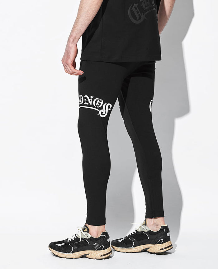 クロノス アーチ ブラックレター ロング パンツ – 買えるLEON