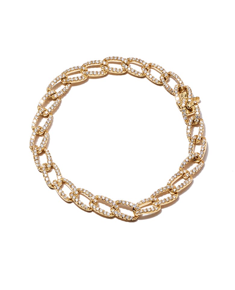 K18YGダイヤブレスレット – 買えるLEON