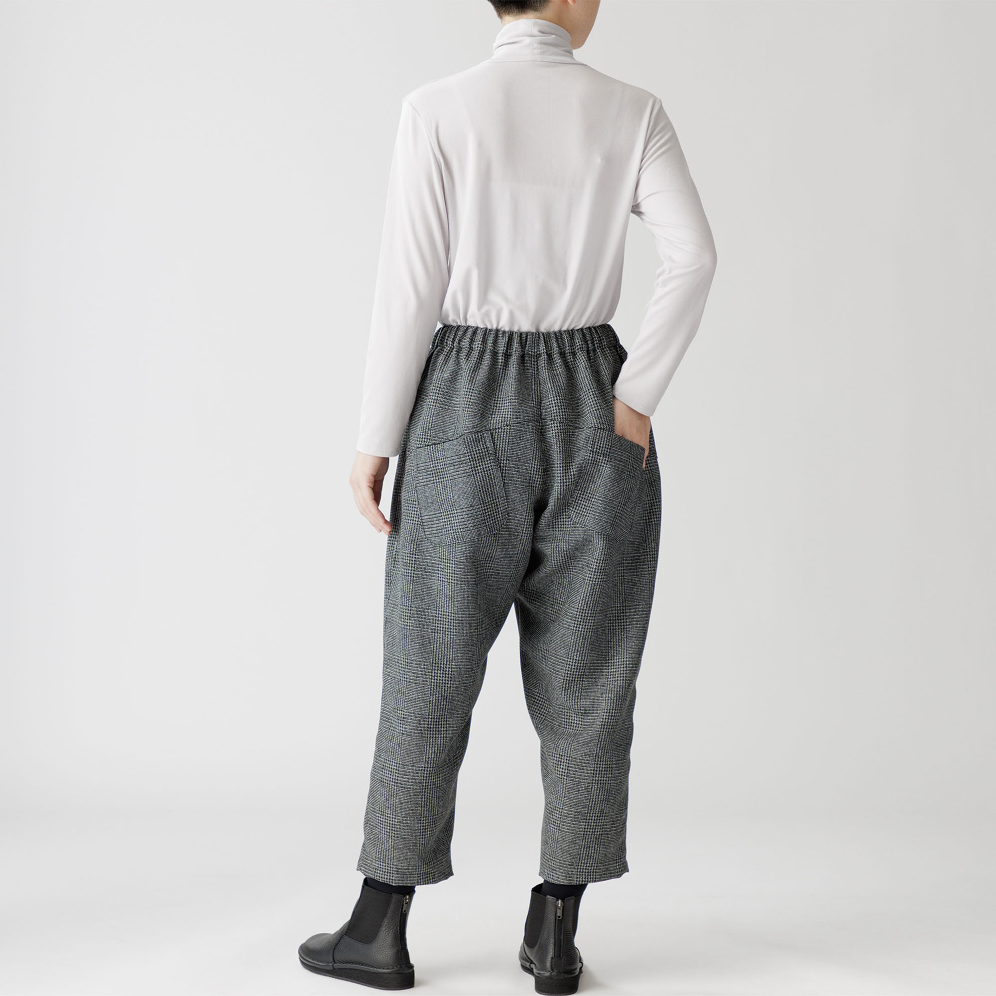 チェック柄後ろポケットパンツ392-04 Series | かぐらやONLINE SHOP