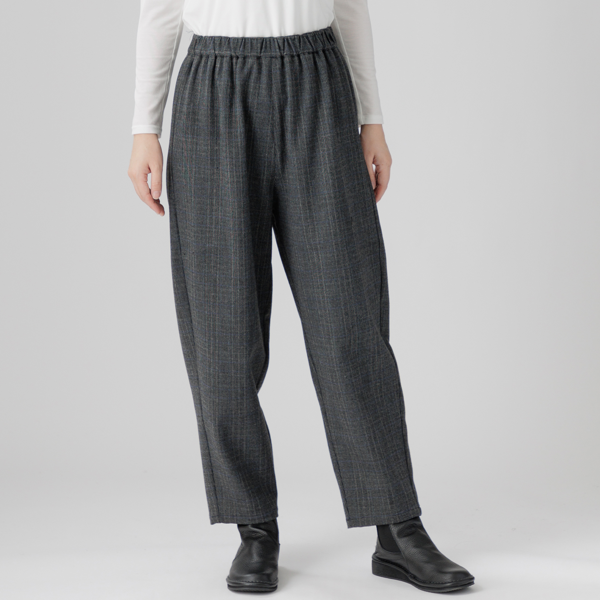 グレンチェックテーパードパンツ 402-04 Series | かぐらやONLINE SHOP