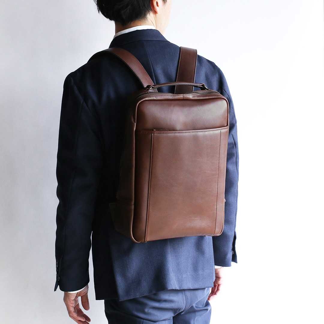 ホーガンズアレイ/レザーバックパック | 香久山鞄
