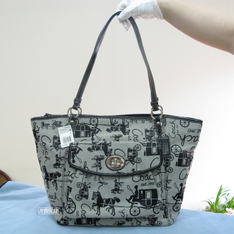 ブランド別 ＞ コーチ / COACH ＞ コーチ 馬車柄トートバッグ F14856