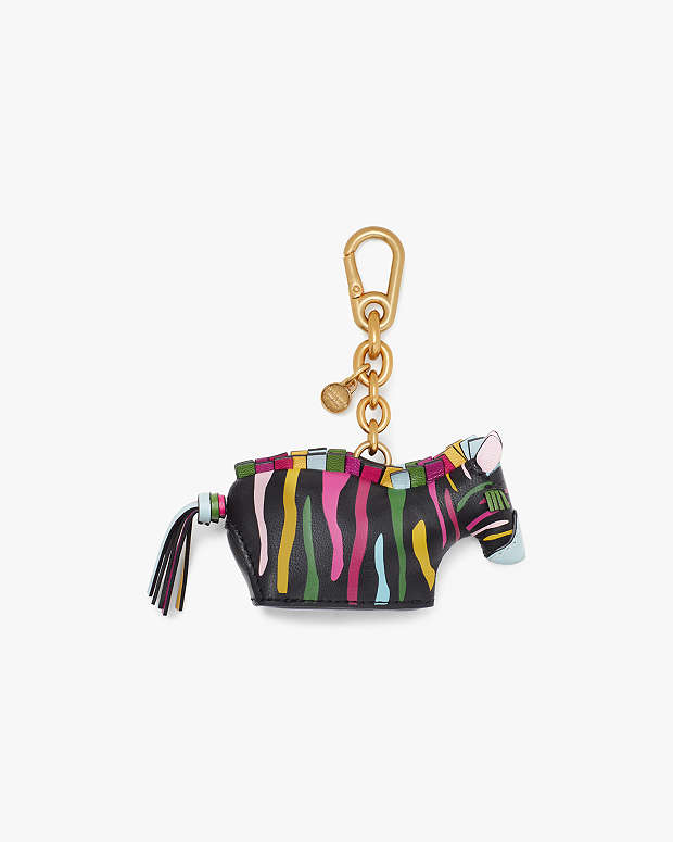 ジギー ゼブラ エンベリッシュド バッグ チャーム | 財布小物 | ケイト