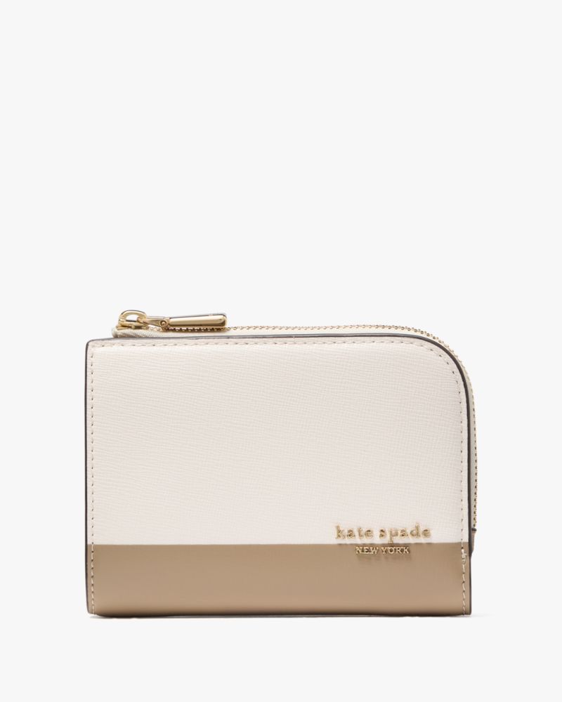 Devin Colorblocked Small Compact Wallet | Kate Spade New York
