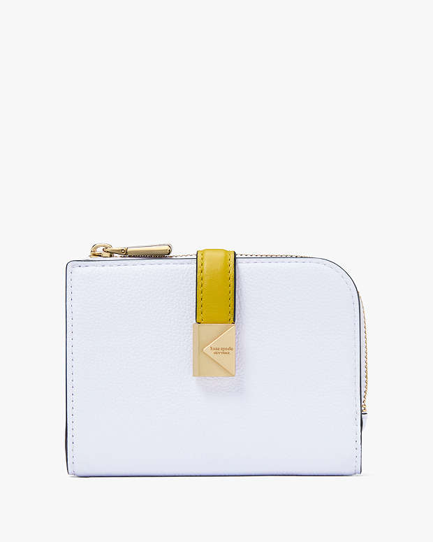 Deco Colorblocked Small Compact Wallet | Kate Spade New York
