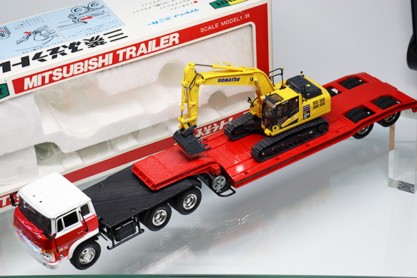 ⭐希少品当時物⭐ ダイヤペット 三菱ふそうトレーラー T-95 ヨネザワ 箱付