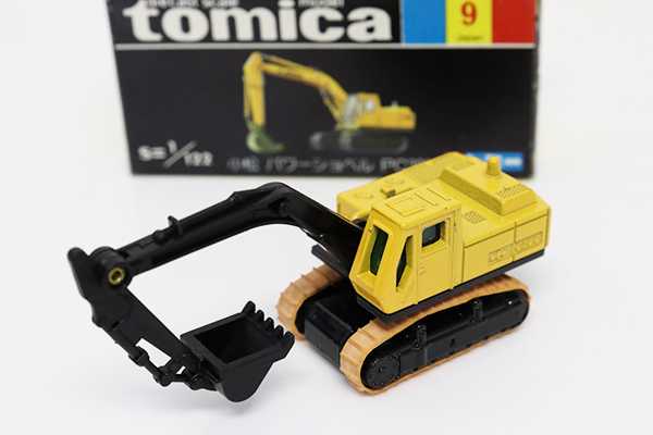 ミニカーショップ ケンボックス トミカ 黒箱☆9☆小松パワーショベル