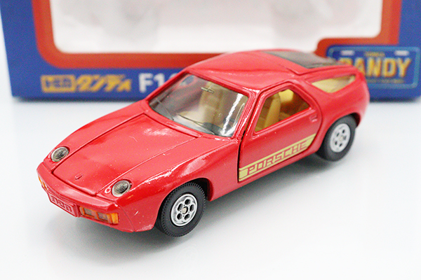 ミニカーショップ ケンボックス ダンディ☆F16☆ポルシェ928 (赤) ※1