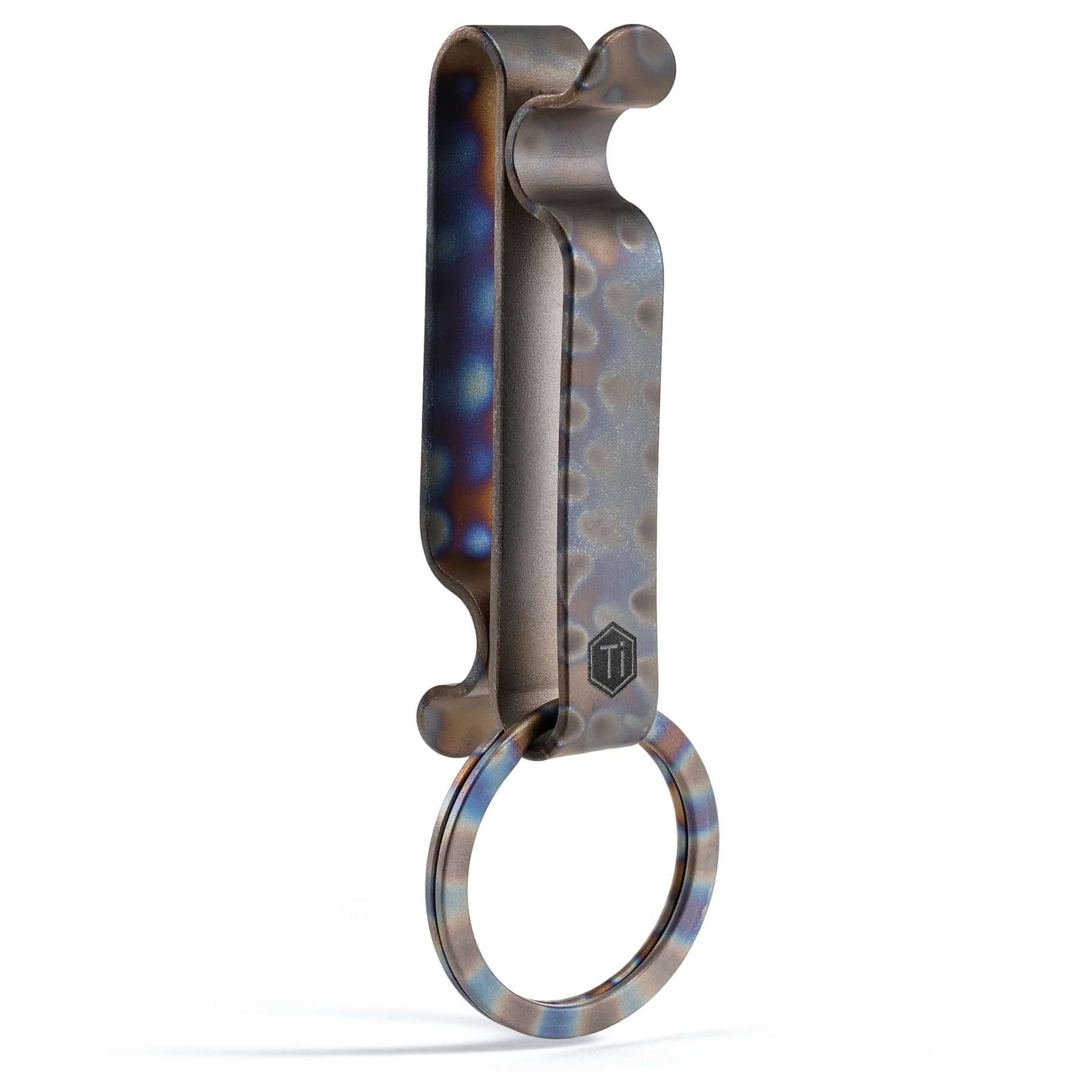 KeyUnity KM00 Titanium Alloy Keychain Belt Clip