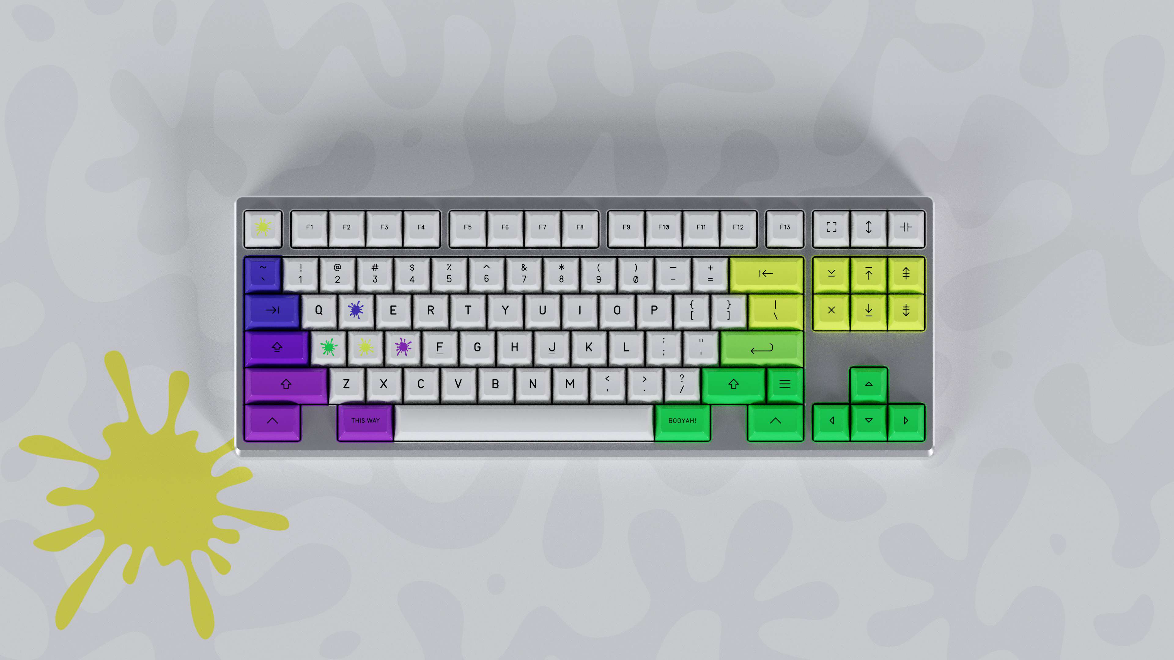 Soda Squid KAM Profile PBT Keycaps|Keyreative