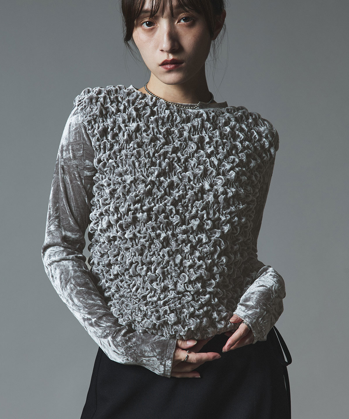 予約販売】クラッシュベロアシャーリングトップス 全5色 | トップス