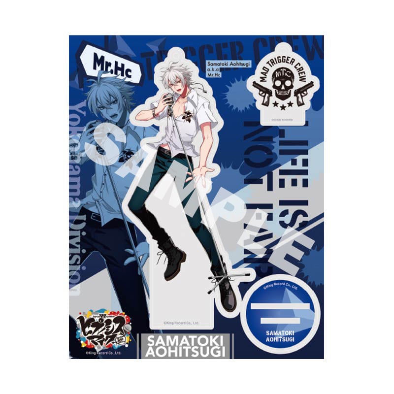 ヒプノシスマイク ヒプマイ 碧棺左馬刻 アクリルスタンド アクリルパネル 中国 ヒプノシスマイク SANRIO NAKAYOKU EDIT｜アクリルスタンドプレート