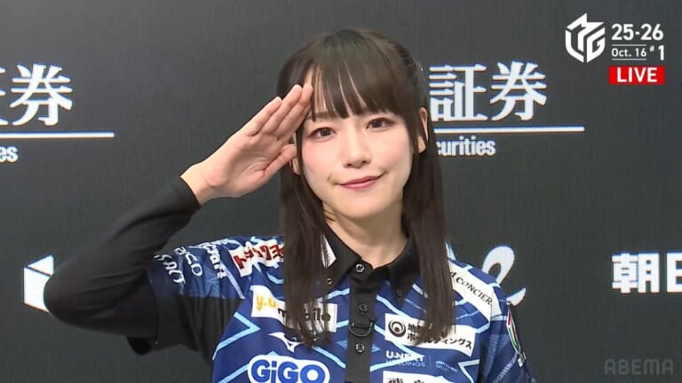 瑞原明奈、個人3勝目！！ Piratesが首位からさらにポイントを上積み